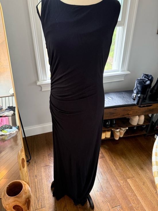 Soft Surroundings Dresses & Skirts - Soft Surroundings Black Sleeveless Viscose Blend Maxi Dress